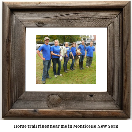 horse trail rides near me in Monticello, New York